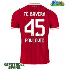 Bayern Munich Aleksandar Pavlovic #45 Hemmatröja 2026-27 Kortärmad